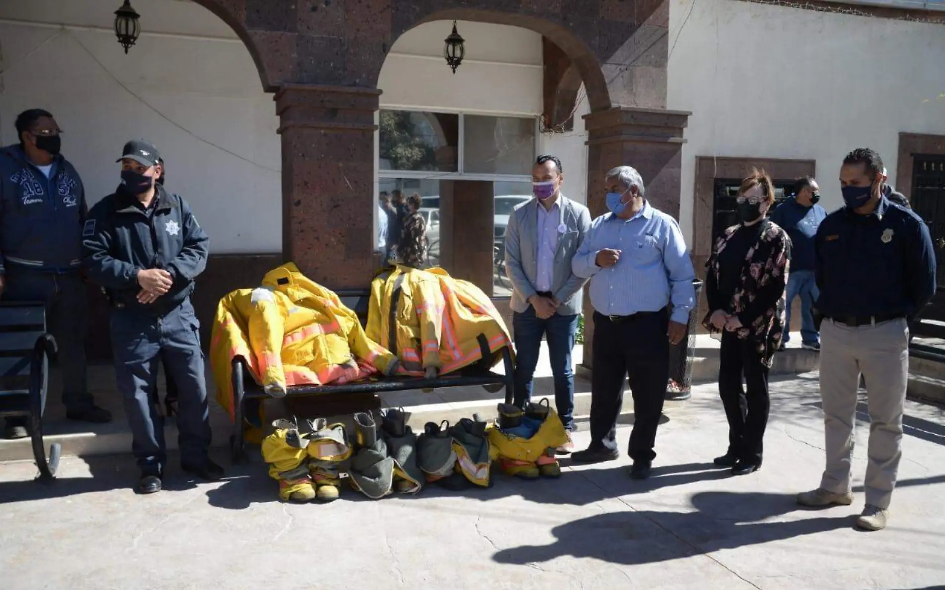 Equipo Bomberos El Oro